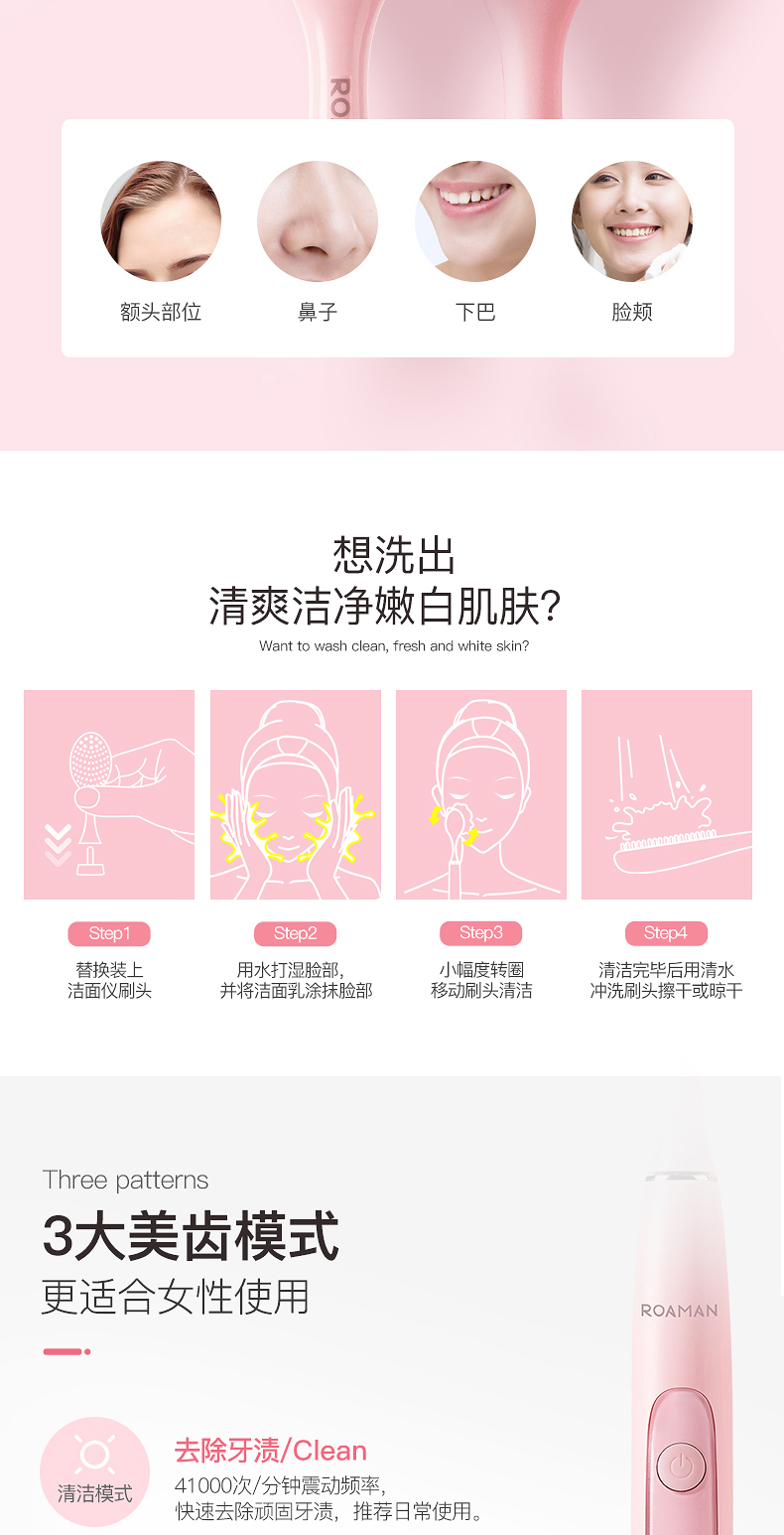 羅曼電動牙刷優勢